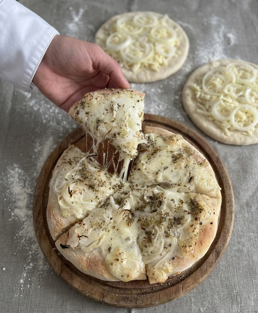 Pizza fugazzeta argentine Steliana